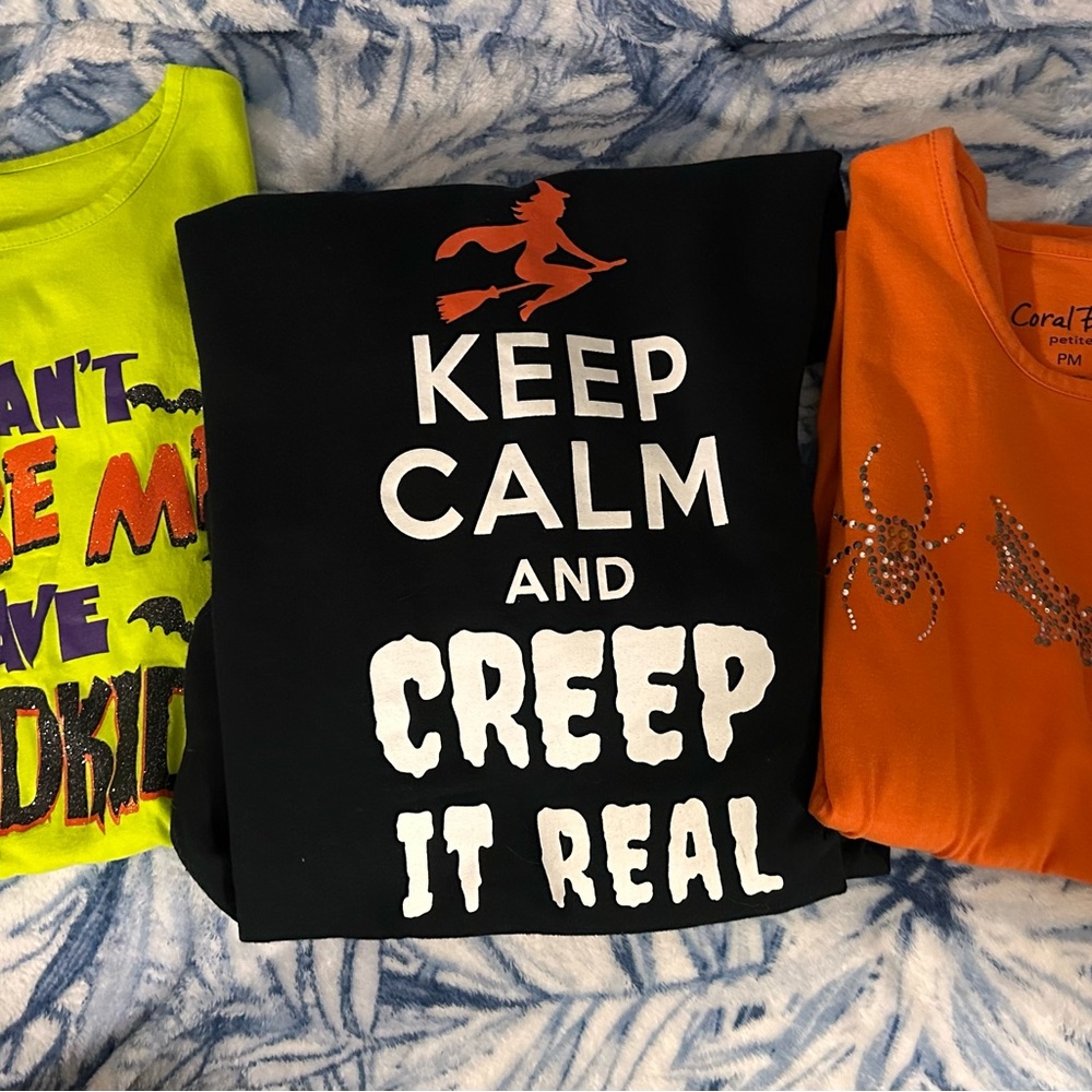 Halloween Graphic sweater & tee’s